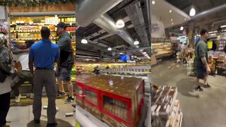 Brawling at Whole Foods when organic fruit goes on sale