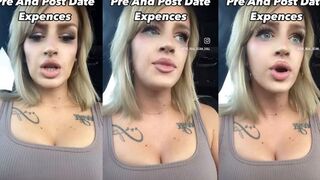 Woman wants men to pay for pre and post date expenses