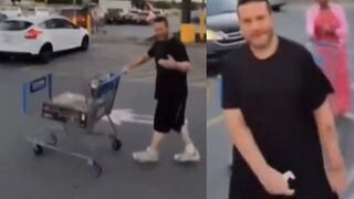 "I'm tired of you people stealing around here!"