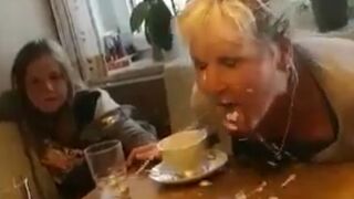 Mom thinking about her glory days