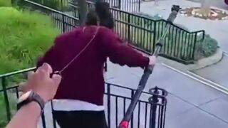 I love the smell of pepper spray in the morning