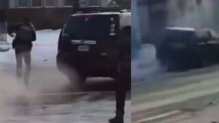 Woman tried running over ICE agents, then GETS SHOT in Minnesota