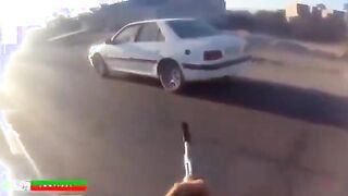 Assassination of Mahmoud Haqiqat, commander of the police station in Iranshahr, Iran