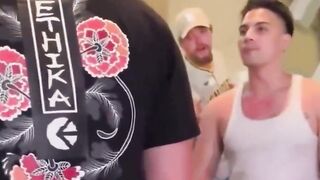 Wannabe Tough Guy Takes a Hit and Instantly Regrets It