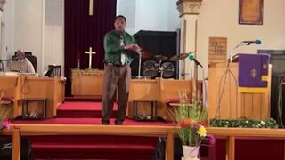 Guy tried to SHOOT THE PASTOR, then gun jams!