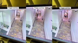 CREEP tries kidnapping woman in hotel hallway