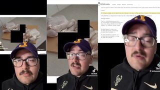 Redacted photo shows BABY LEG near chicken, WTAF?