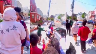 Girl got sucker punched, then brother takes on everyone