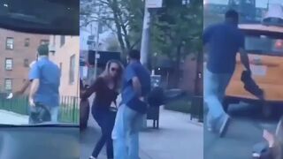 Taxi Driver Knocks out woman who refused to pay fare