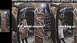 Dumb Karen from HOA shows up and gets put in her place