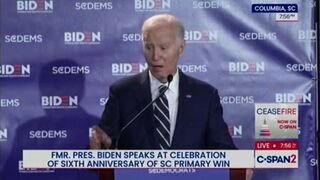 Biden tried lying in front of the whole room