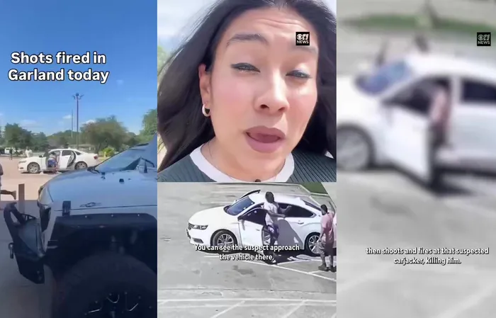 Texas dad kills a carjacker trying to steal vehicle with FAMILY inside