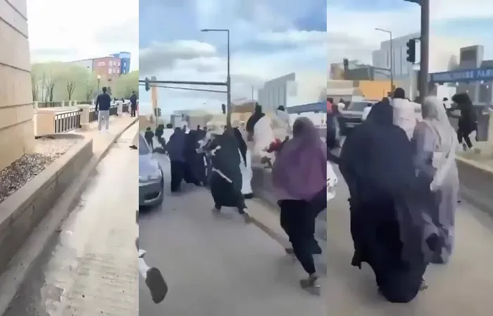Mogadishu? Nope. St. Paul, Minnesota during a shooting