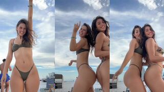 Hot babes living the beach life