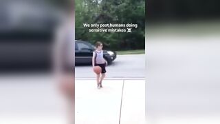 She said FUCK YOU, he did this in response