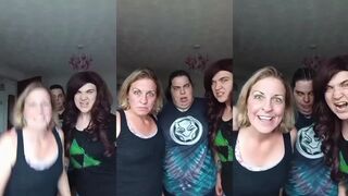 They're making intimidation videos. Are you scared?