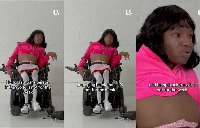 Black Transgender quadriplegic is a fashion icon