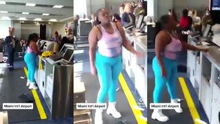 Mom spazzes out at airport when kids took off to use bathroom without telling her