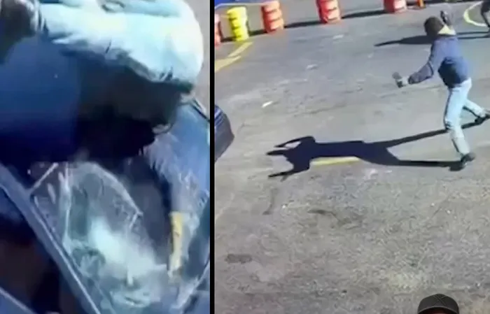 Woman runs over ex-boyfriend at Philly car wash