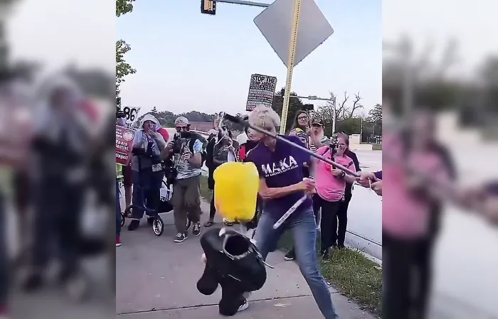 Wearing shirt about "kindness" while being violent