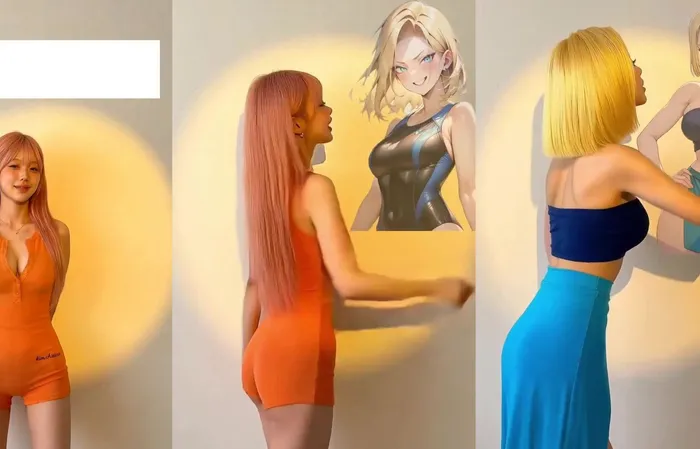 Dragon Ball Android 18 cosplay outfits