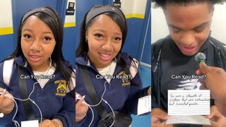 These students can't even read