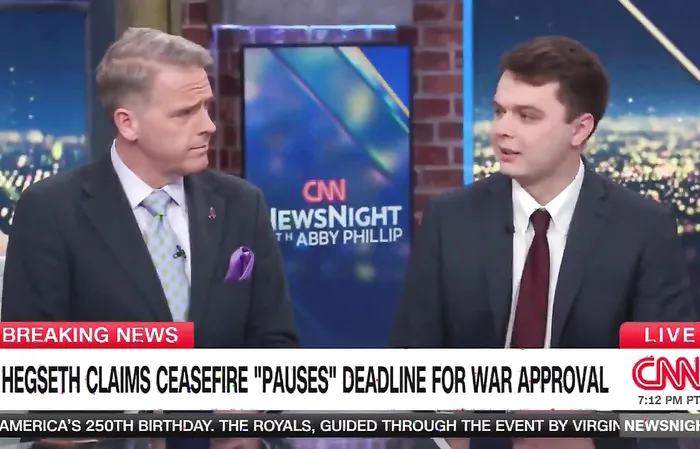 “Get your f*cking hand out of my face” Scott Jennings to some loser on CNN