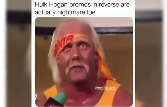 Hulk Hogan backwards is nightmare fuel