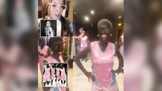 Young chicks wear BLACK FACE in public