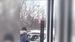 Hoodrat thief meets KARMA