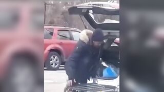 Hoodrat thief meets KARMA