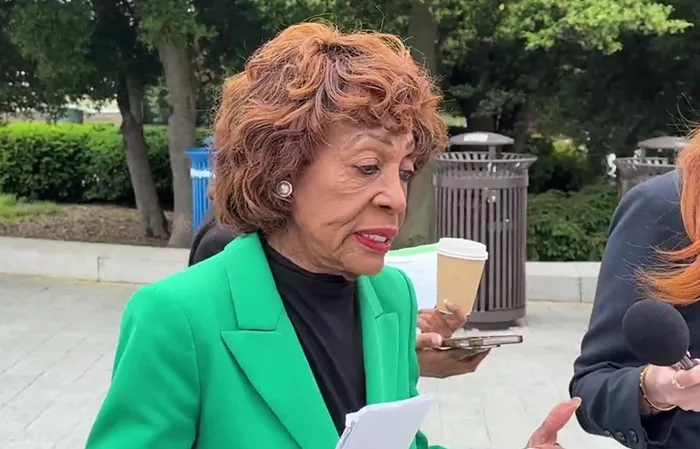 Maxine Waters rejected question on Trump assassination attempt