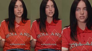 Billie Eilish says you cannot eat meat if you love animals