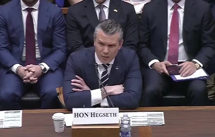 Hegseth makes Rep. Jacobs look stupid to her face