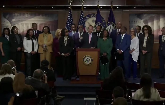 Hakeem Jeffries crying that affirmative action is gone, like it should be