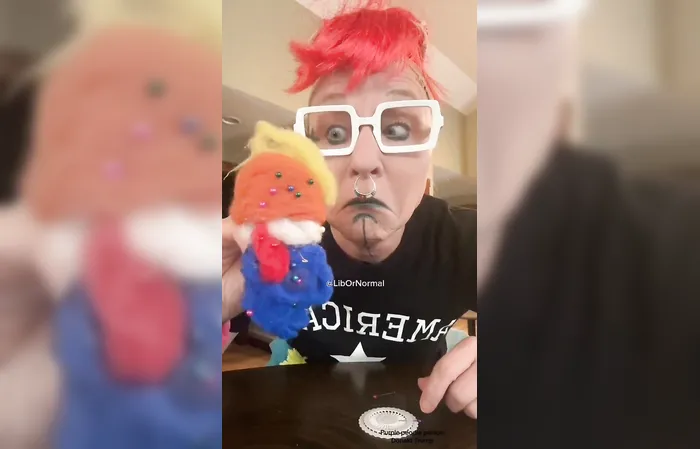 She made a Trump voodoo doll