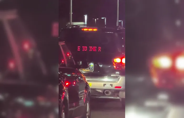 Okay, whose SUV is this?