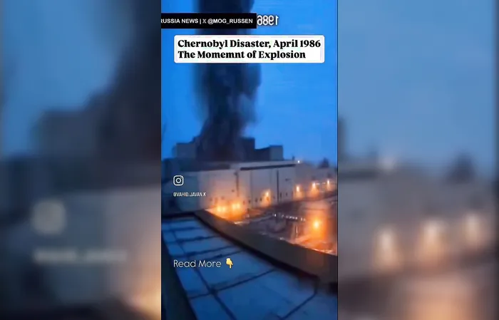 Chernobyl nuclear accident happened 40 years ago