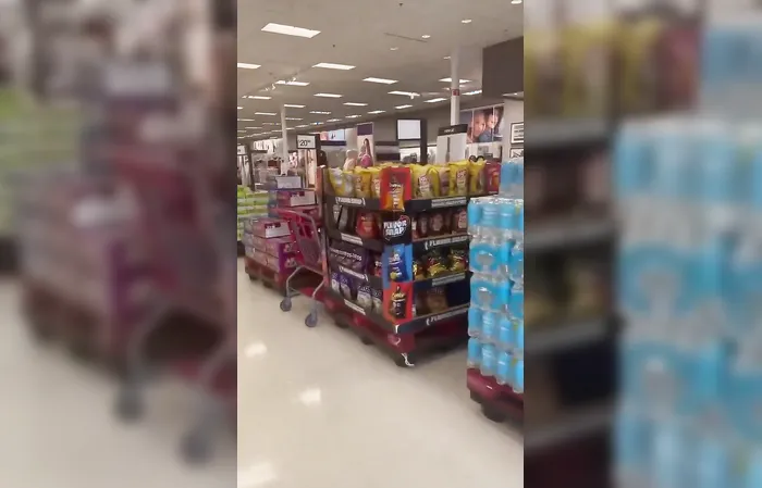Driving lawnmower into Target is one way to get arrested