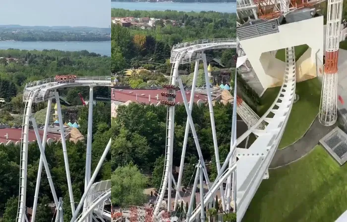 Roller coaster in Italy causes panic