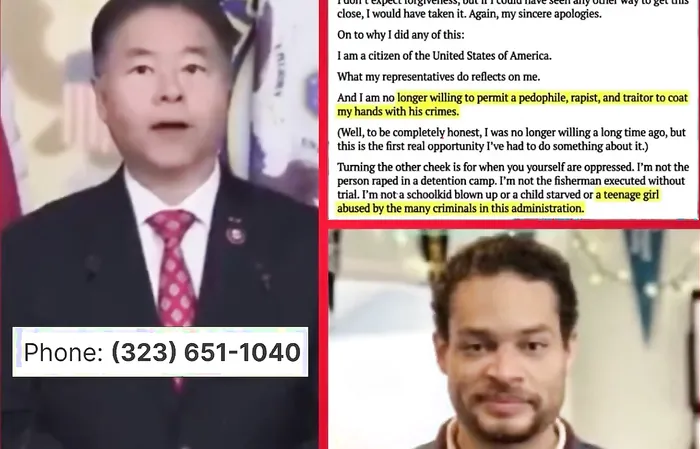 CA Rep. Ted Lieu should be EXPELLED for his behavior