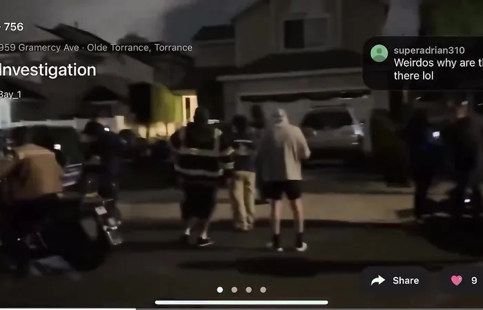 FBI and huge crowd at Cole Allen’s alleged home