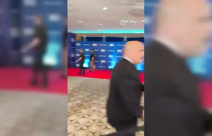 Footage shows guns drawn