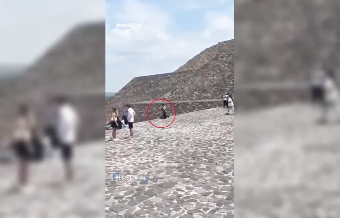 Moments leading up to the shooting at Teotihuacán pyramids