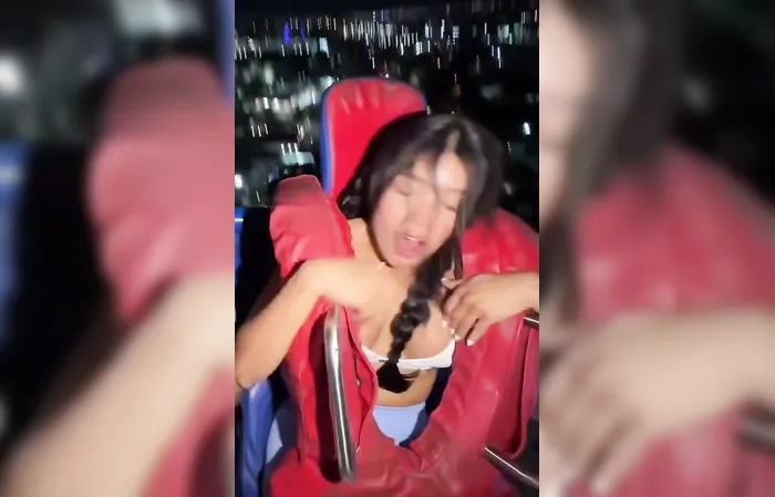 She passed out before it even started