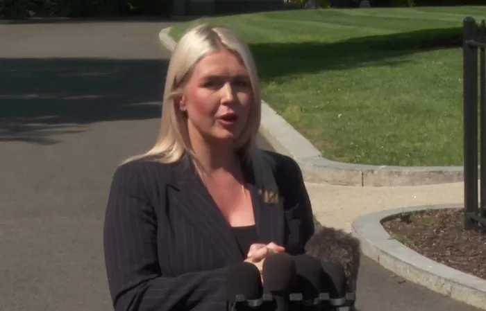 Karoline Leavitt goes full hambone on Southern Poverty Law Center ...