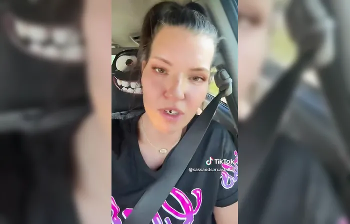 Trump-hater with Michael Strahan teeth runs her mouth