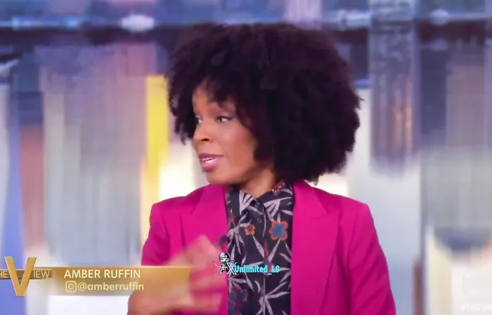 Amber Ruffin acts stupid on The View