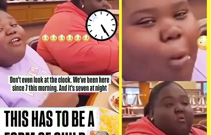 When you spend 12 hours at the Golden Corral
