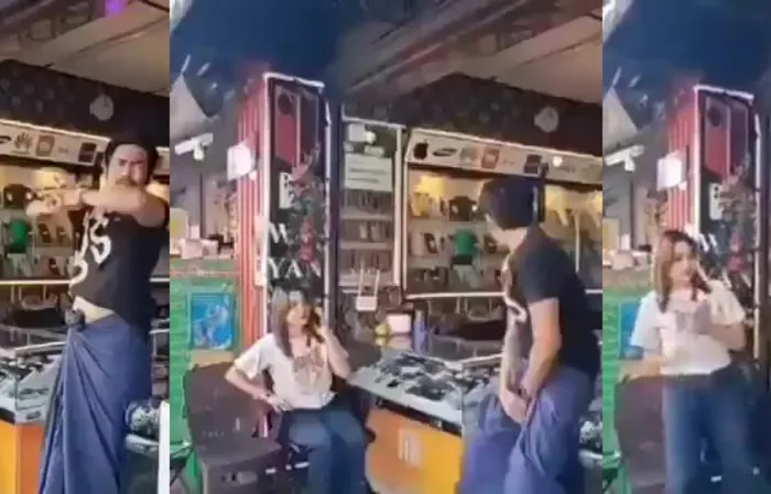 The Indian music makes it funnier